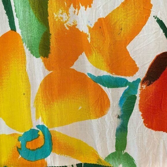 Jams World Sz S Tropical Hawaiian Panic Design Sleeveless Tank Midi Sundress - Picture 8 of 13